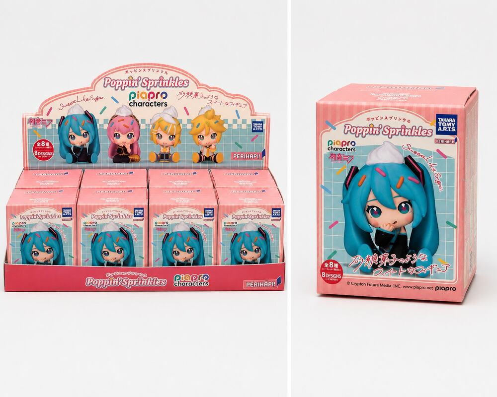 Takara Tomy A.R.T.S. Poppin' Sprinkles Piapro Characters Blind Box Figure